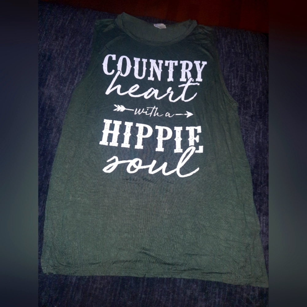 Sleeveless tank top